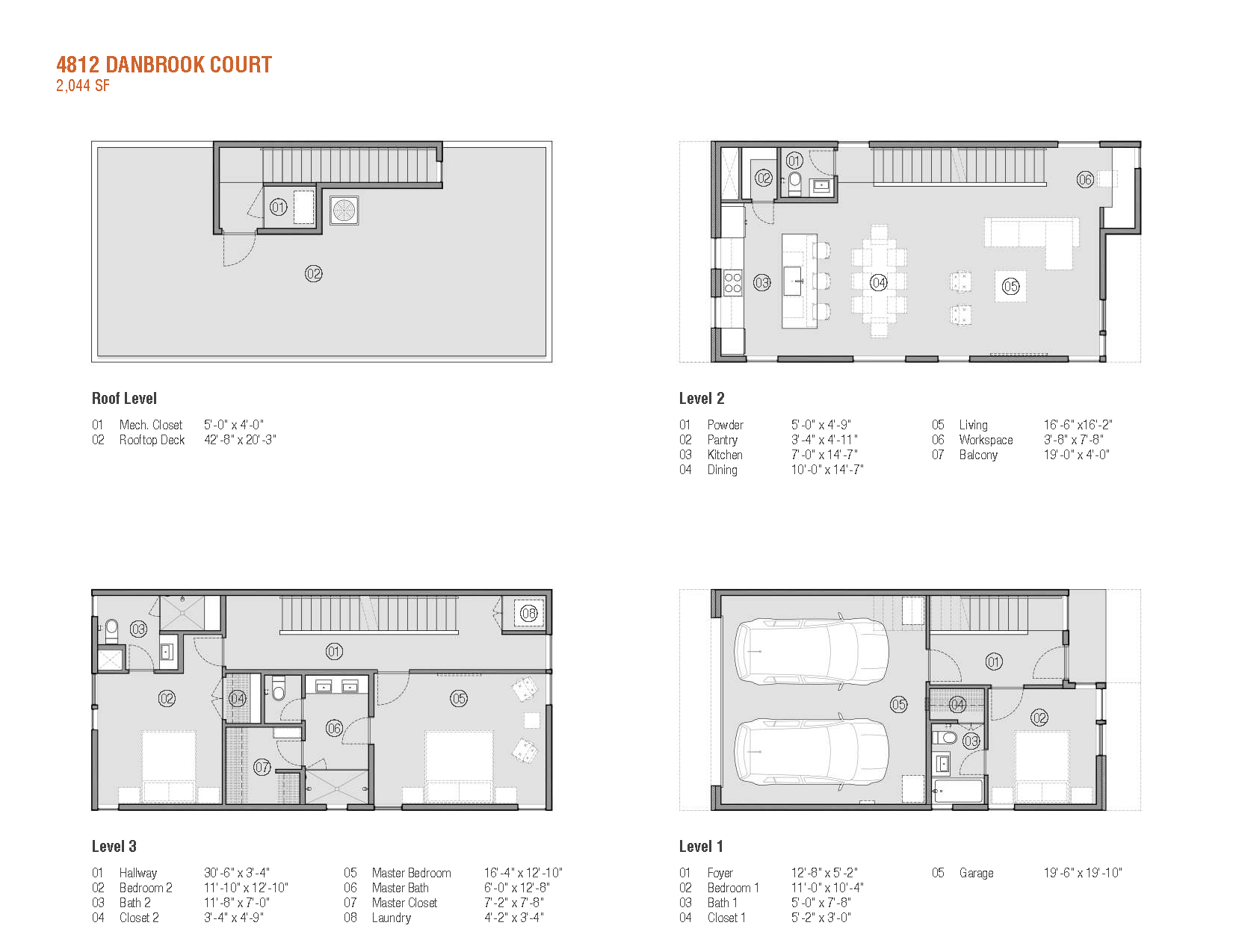 4812 Danbrook Court floor plan