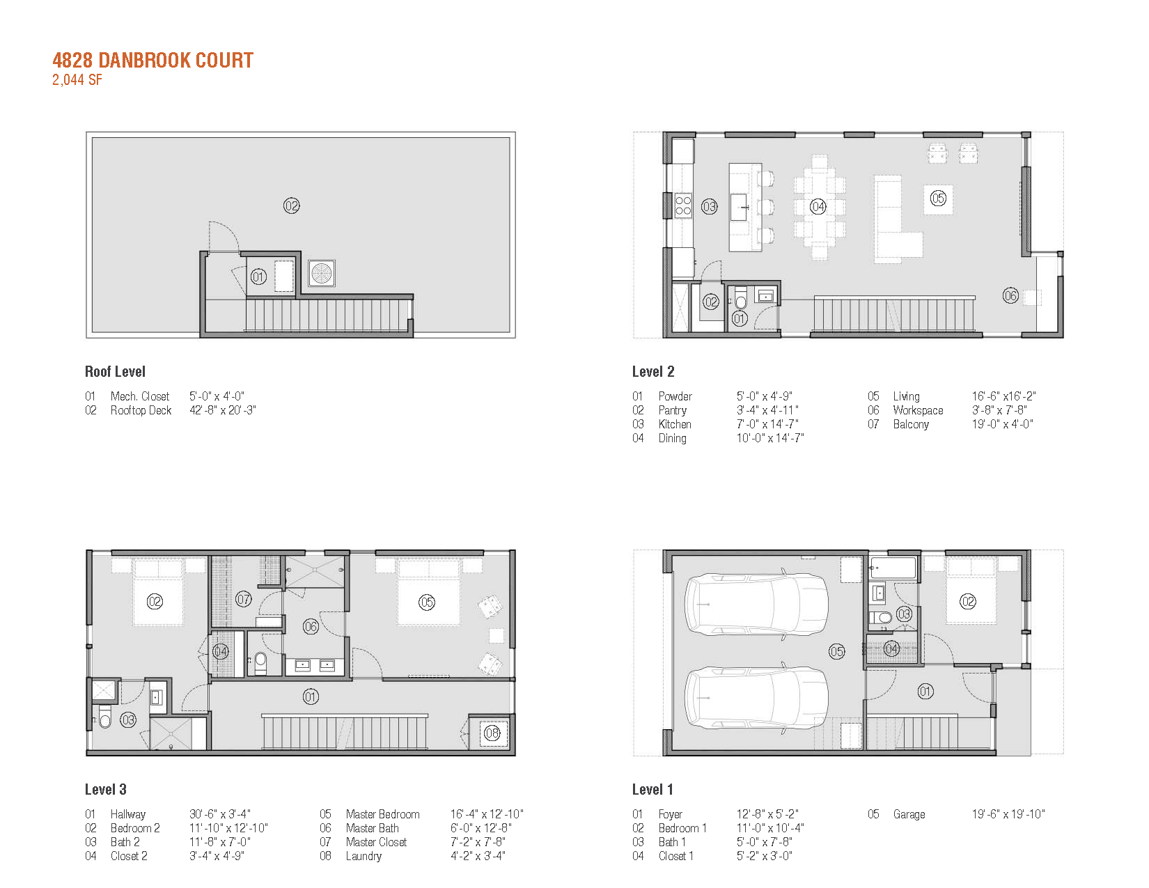 4828 Danbrook Court floor plan