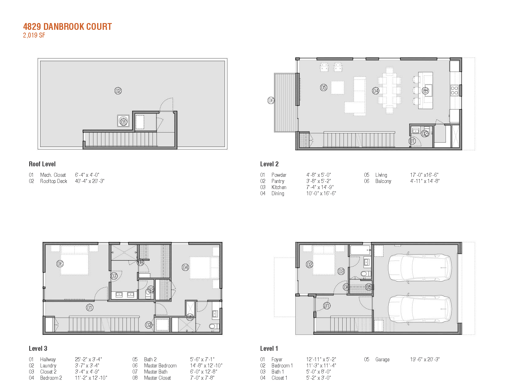 4829 Danbrook Court floor plan